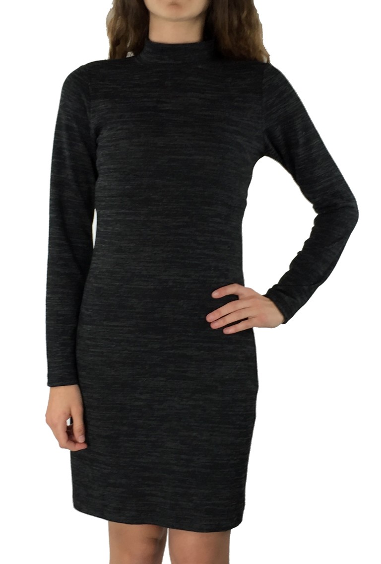 Midi γκρί σκούρο φόρεμα Lipsy 2150643C